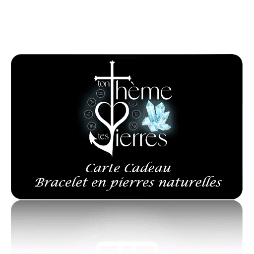 Carte cadeau ton thème tes pierres